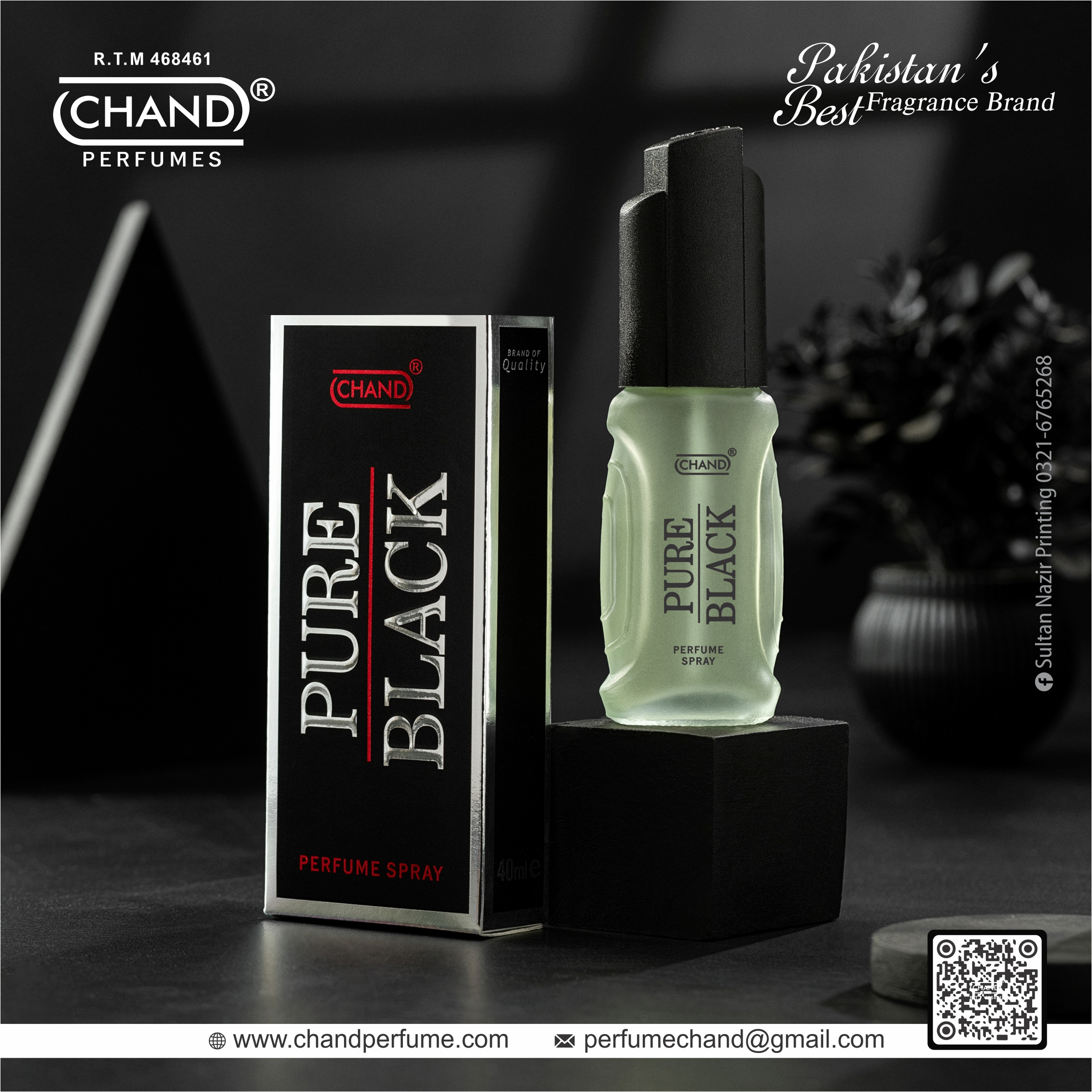 Pure Black – 40ml