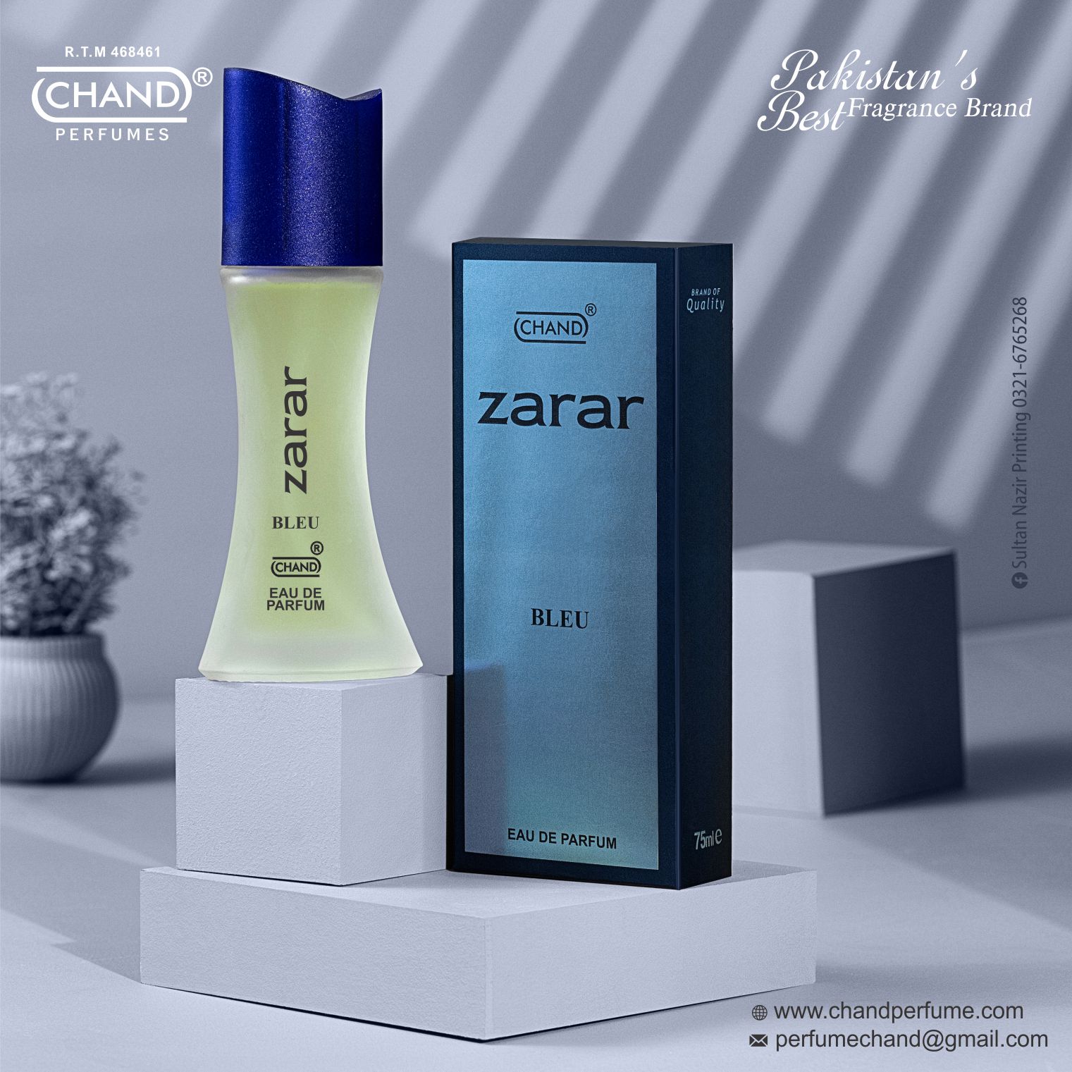 Zarar Bleu – 75ml
